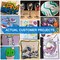 8 Colors Paint Pens Paint Markers - Permanent Oil Based Paint Markers for Metal Wood, Paint Pens for Fabric Paint Ceramic Plastic Canvas Rock Painting Glass Tire, Waterproof Craft Supplies for Adults